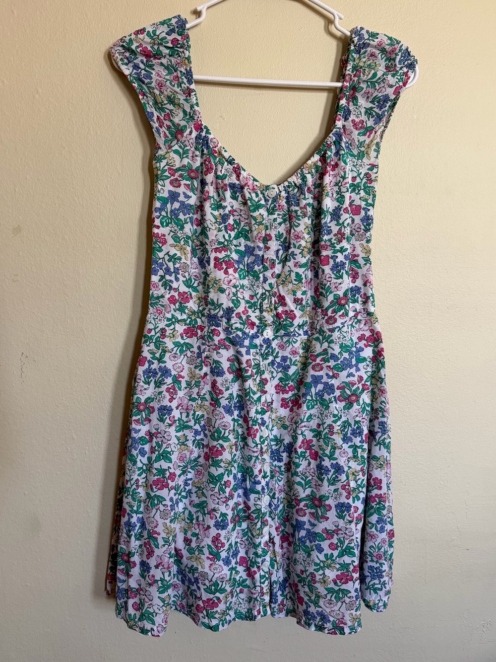 Vintage Jack Wills Flower Print Dress US 6